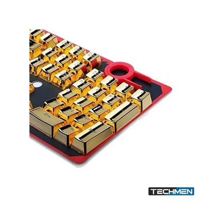 Redragon A101G Metallic Electroplated Gold Color Keycaps