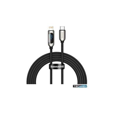 Baseus Display Fast Charging Data Cable Type-C to IP 20W 1m Black