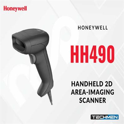 Honeywell HH490 High-Performance 2D USB Barcode Scanner with Stand