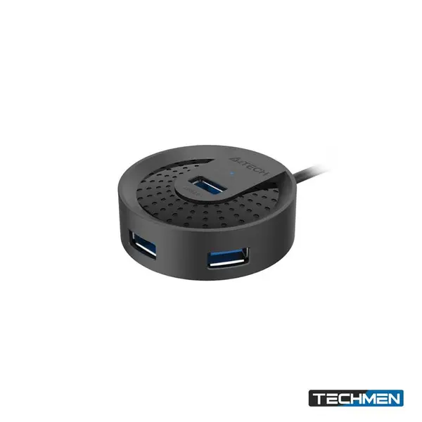 A4Tech HUB USB 3.0, Type-C Plug, Cable 50cm, Black (HUB-30C)