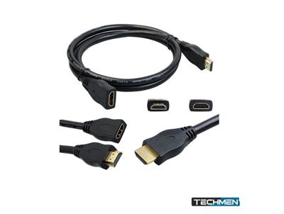 HDMI Male to Female Extension Cable (0.3M)