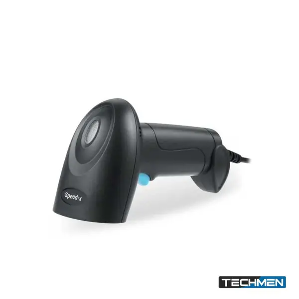 Speed-x 8500 2D Wired CMOS Handheld Barcode Scanner (With Stand)
