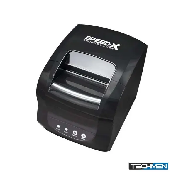 Speed-x SP-650UL 3 Inch Thermal Receipt And Label Printer With USB+LAN Interface (127mm/s Printing Speed) - Black