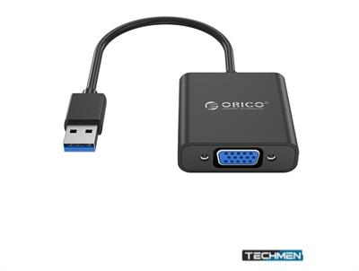 Orico USB 3.0 to VGA Adapter UTV-BK-BP in Sleek Black