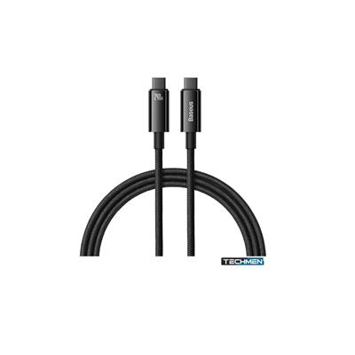 Baseus Tungsten Gold Fast Charging Data Cable Type-C to Type-C 240W 3m Black