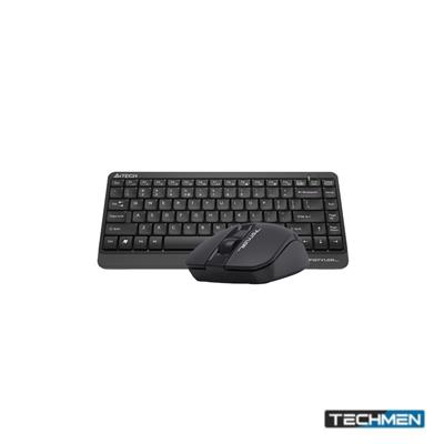 A4Tech Fstyler FG1012S 2.4G Wireless Desktop Keyboard & Mouse | Black