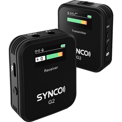 Synco WAir-G2-A1 Ultracompact Digital Wireless Microphone for Mirrorless/DSLR Cameras