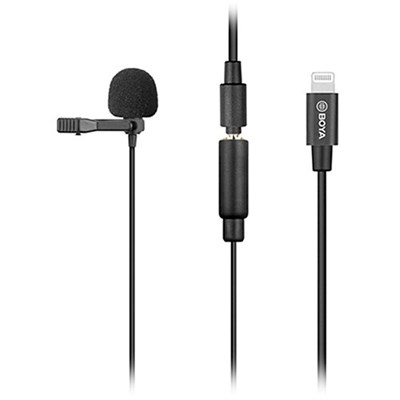 BOYA BY M2 Digital Omnidirectional Lavalier Microphone for iOS Devices