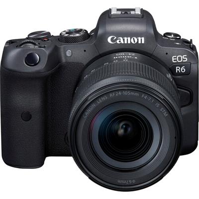 Canon EOS R6 Mirrorless Camera with 24-105mm f/4-7.1 STM Lens