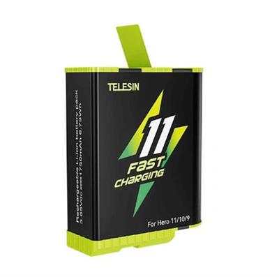 TELESIN Fast Charging Battery For GoPro Hero 9 / 10 / 11 / 12