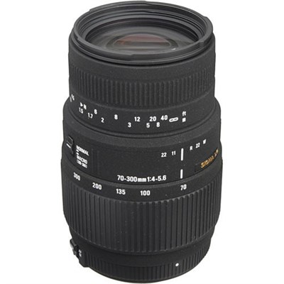 Sigma 70-300mm f/4-5.6 DG Autofocus Lens for Nikon F Mount