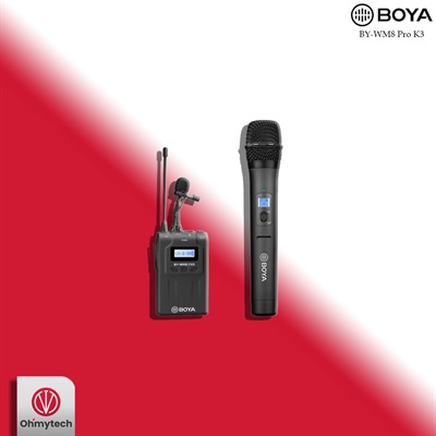 BOYA BY-WM8 PRO-K3 Handheld Microphone System