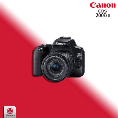Canon EOS 200D Mark II with 18-55mm IS STM Lens Kit