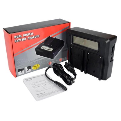 Dual Digital Battery Charger for NP FZ100 Batteries