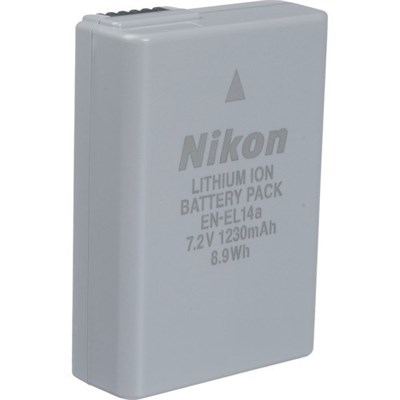 Nikon EN-EL14A Rechargeable Li-Ion Battery for Select Nikon Cameras