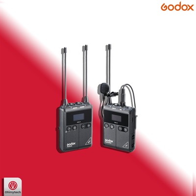 Godox WMic S1 Kit 1 Camera-Mount Wireless Omni Lavalier Microphone System for Mirrorless/DSLR Camera