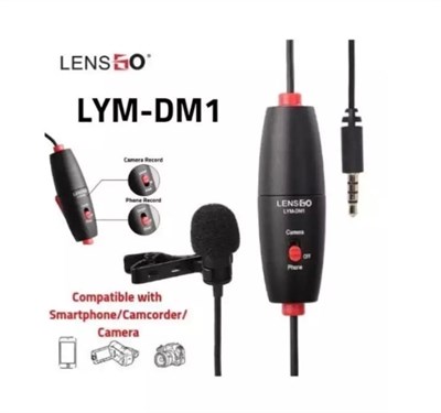 LensGo LYM DM1 Collar Microphone
