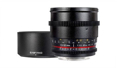 Samyang 85mm T1.5 Cine Lens for NIKON F Mount