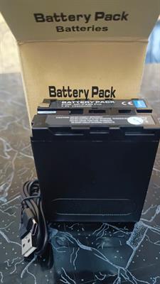NP-F990 Pro Battery Pack with Type-C USB Cable