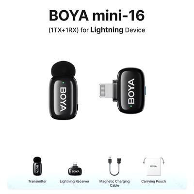BOYA Mic Mini 16 for iOS Devices