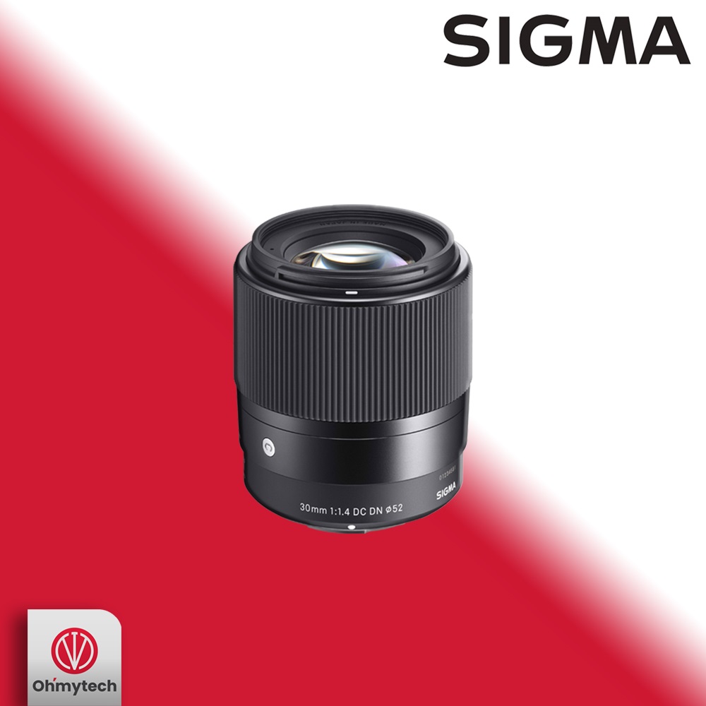  Sigma 30mm F1.4 Contemporary DC DN Lens for Sony E Black :  Electronics