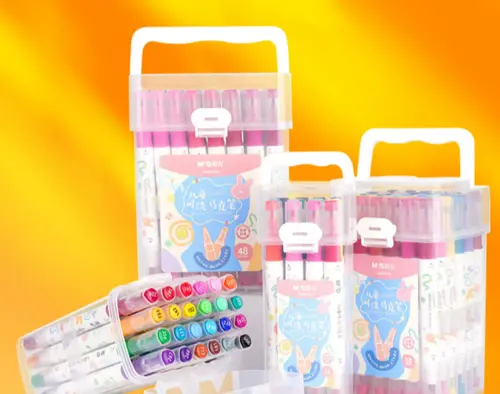 M&G APMT341 Kids Washable Dual Tip Markers 12/24/36/48 Colours