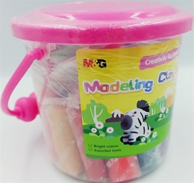 M&G Play Dough Tub 24 Colours