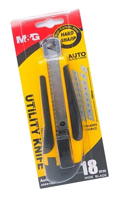M&G ASS91425 Utility Knife Paper Cutter 18mm