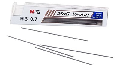 M&G MnG Vision 0.7mm HB Mechanical Clutch Pencil Lead Refills