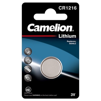 Camelion Lithium CR1216 Coin Battery