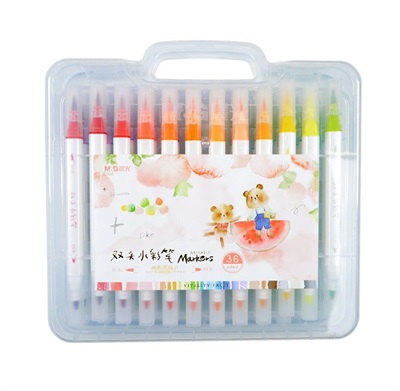 M&G ACP901F4 Washable Dual Tip 36 Colour Markers
