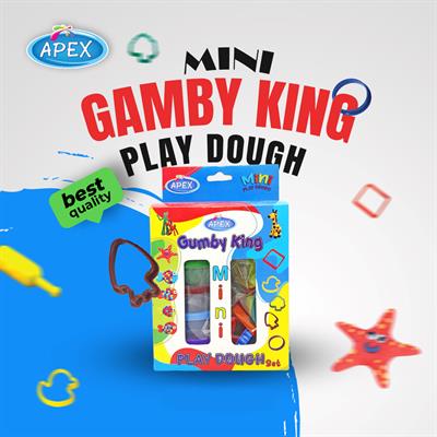 Apex GK-08 Mini Gumby King Play Dough 06 Colours