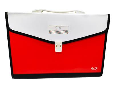 Bili C6021FH FC 13 Pockets Expanding File with Handle