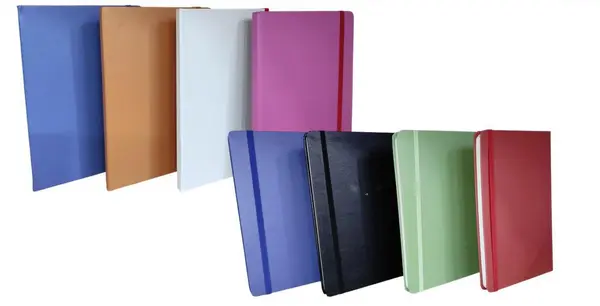 Boss N-4003 A5 Notebook with Elastic Strap - 168 Pages
