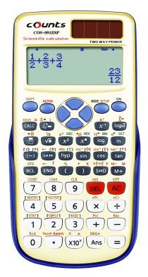Original Counts fx-991ES PLUS Scientific Calculator 417 Functions