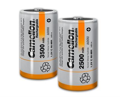 Camelion Re-Chargeable 2500 mAh C-Size Battery (Cell BP2)