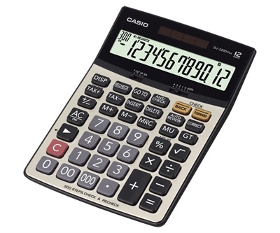 Casio DJ-220D Plus 12-Digits Desktop Calculator