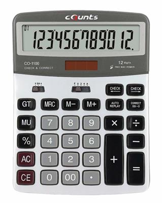 Counts CO-1100 12-Digits Desktop Calculator