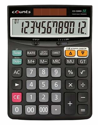 Counts CO-1200D 12-Digits Desktop Calculator
