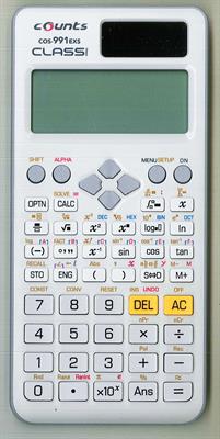 Counts COS-991EXS Class Pro Scientific Calculator for Cambridge Students 551+ Functions