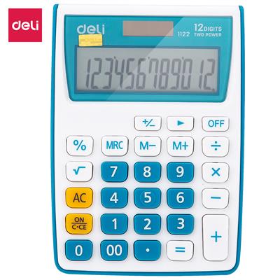 Deli E1122 12-Digit Portable Calculator