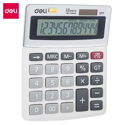 Deli E1217 12-Digits Desktop Calculator