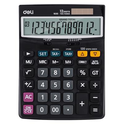 Deli E1630 12-Digits Desktop Calculator