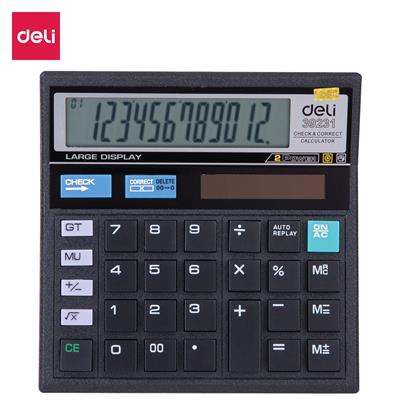 Deli E39231 12-Digits Desktop Calculator