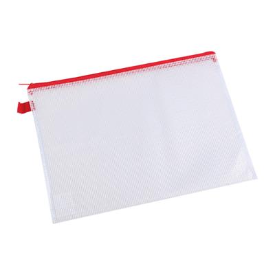 Deli E A Mesh Pvc Zip Bag