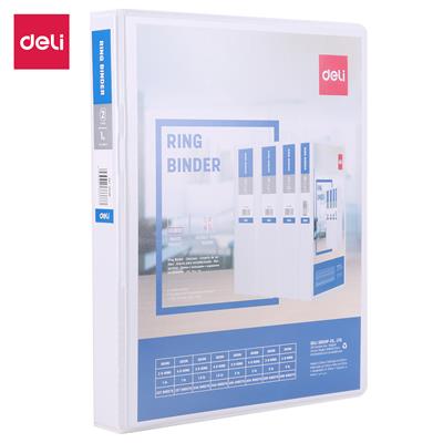 Deli E5610N 1-Inch A4 2D-Ring View Binder File