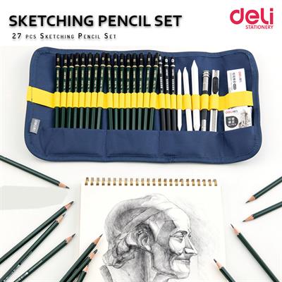 Deli E58125 Artistic Sketching Collection Set