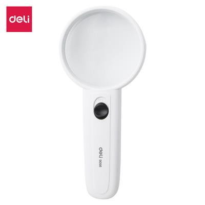 Deli E9098 Magnifying Glass 60mm with LED Light