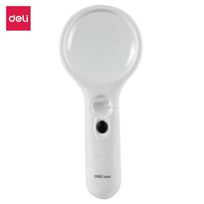Deli E9099 Magnifying Glass 75mm with LED Light
