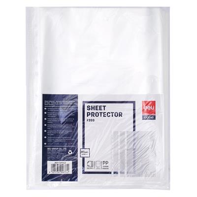 Deli EF20302 Protector Sheet Pack of 100